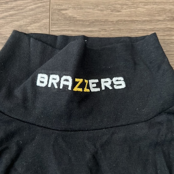 Brand New Brazzers Turtleneck Crop Top - Picture 3 of 5